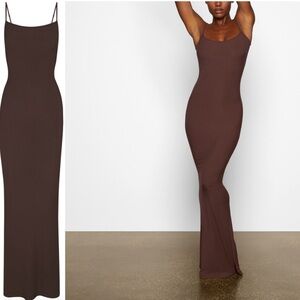 NWT Skims Soft Lounge Long Slip Dress